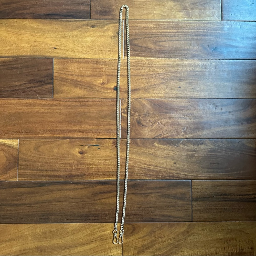 🆕 55” Removable Gold Crossbody Purse Chain